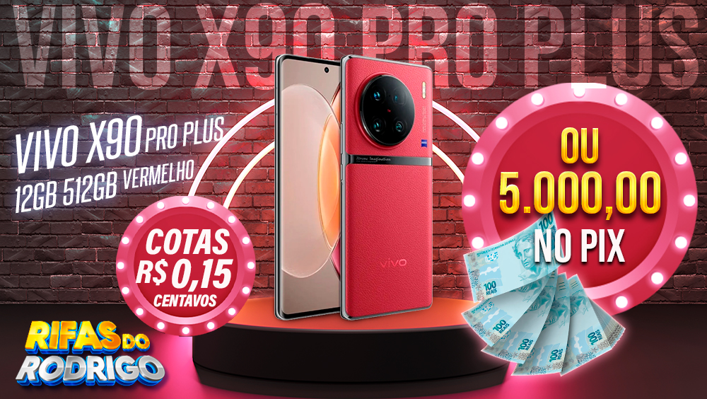 VIVO X90 PRO PLUS 12GB 512GB VERMELHO OU R$5.000 NO PIX!